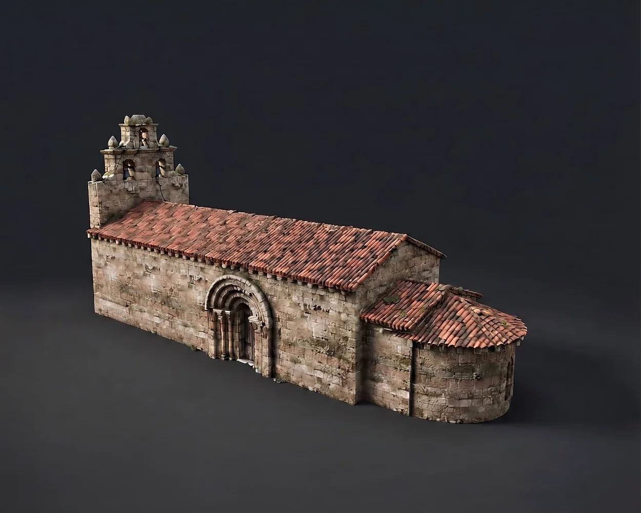 Reconstrucción digital por fotogrametría de una iglesia románica de San Esteban de Gormaz